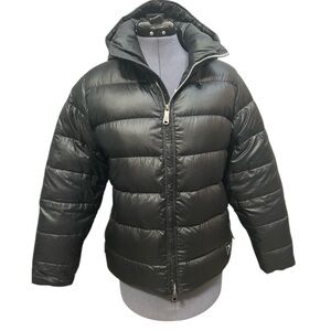 Nike women’s black goose down jacket size medium